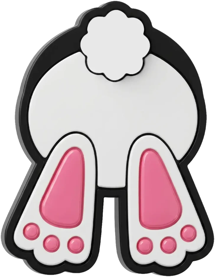 TFO Telforceone 3D Sticker Bunny 5pcs set