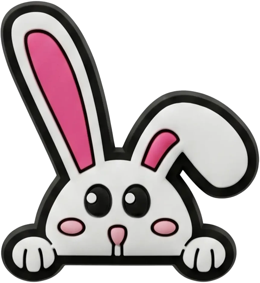 TFO Telforceone 3D Sticker Bunny 5pcs set