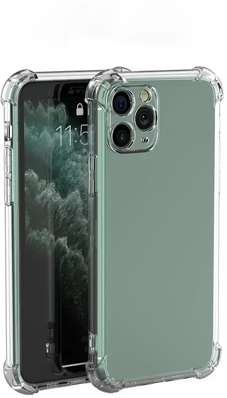 TFO Telforceone Anti Shock 1,5 mm dėklas skirtas Xiaomi Redmi Note 8 Pro skaidrus