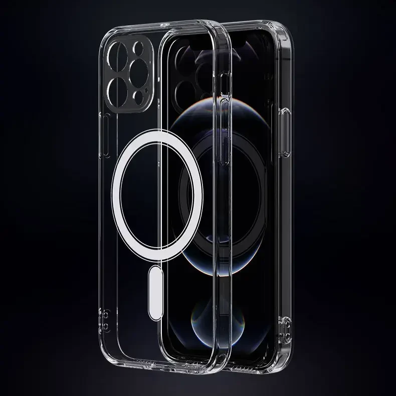 TFO „Anti Shock“ 1,5 mm „Mag“ dėklas, skirtas „Samsung Galaxy A57 5G“, skaidrus, su didele anga