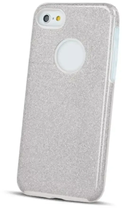 TFO Telforceone Blizgantis 3in1 dėklas Xiaomi Redmi 14C 4G/ 14C 5G / Redmi A4 / POCO C75, sidabrinis