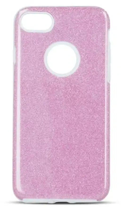 TFO Telforceone Blizgantis 3in1 dėklas Xiaomi Redmi 14C 4G/ 14C 5G / Redmi A4 / POCO C75, rožinis