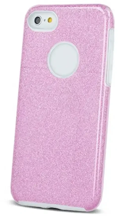 TFO Telforceone Blizgantis 3in1 dėklas Xiaomi Redmi 14C 4G/ 14C 5G / Redmi A4 / POCO C75, rožinis