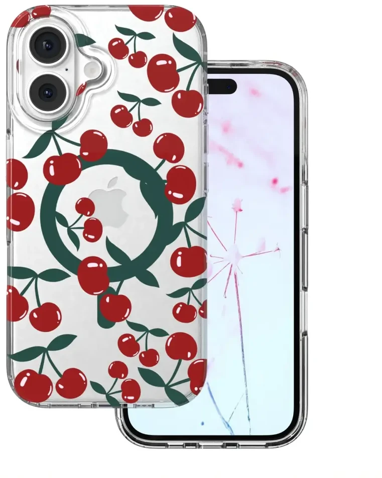 TFO Cherry Mag dėklas, skirtas iPhone 16 6,1" skaidrus