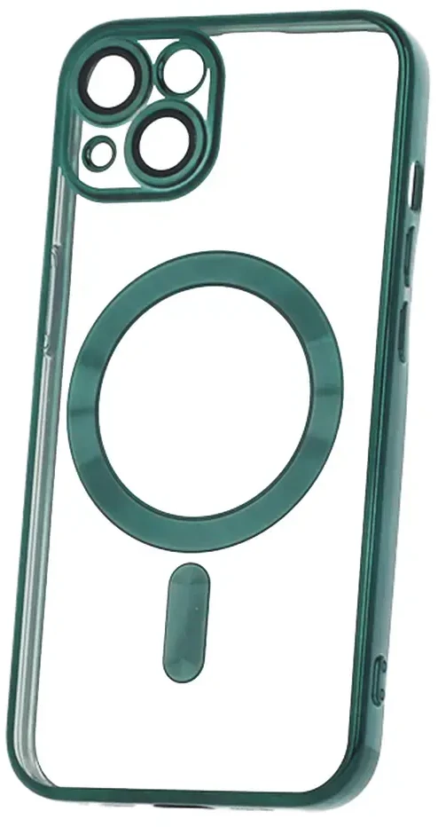 TFO Telforceone Spalvotas chromuotas „Mag“ dėklas, skirtas „iPhone 16e“ / „17e“, žalias