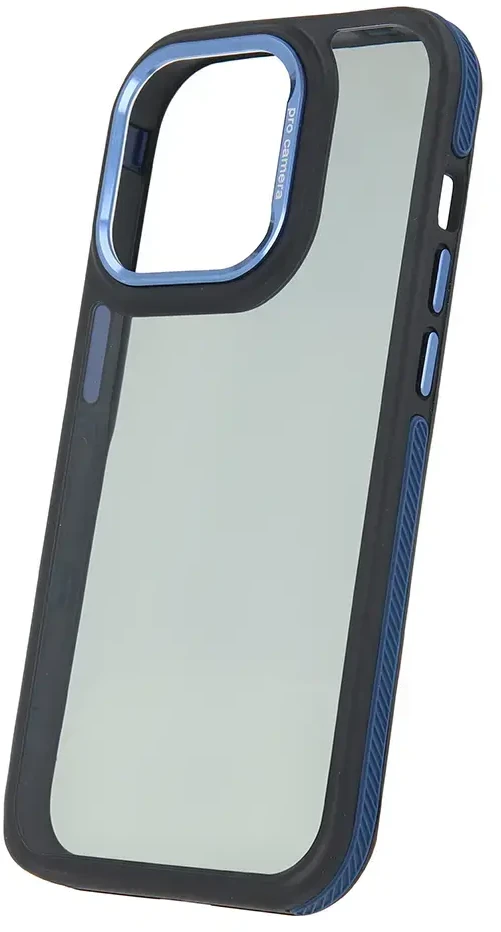 TFO Telforceone Crystal Juodas dėklas, skirtas Xiaomi Redmi Note 14 5G (Global) mėlynas