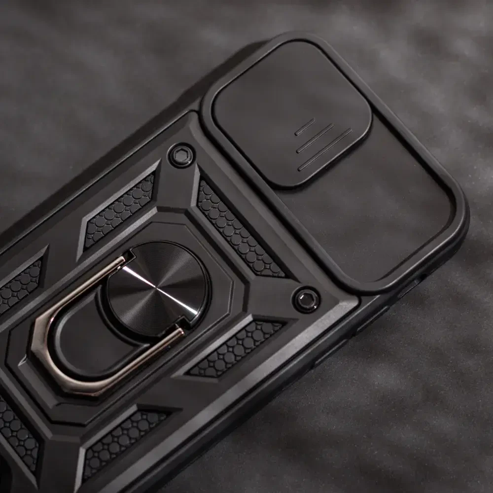 TFO Telforceone Defender Slide dėklas, skirtas Samsung Galaxy A52 4G / A52 5G / A52S 5G juodas