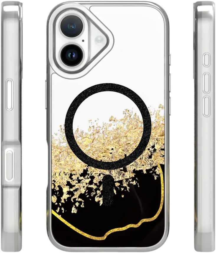 TFO Telforceone „Epoxy Mag“ dėklas, skirtas „iPhone 16 6,1“; juodas