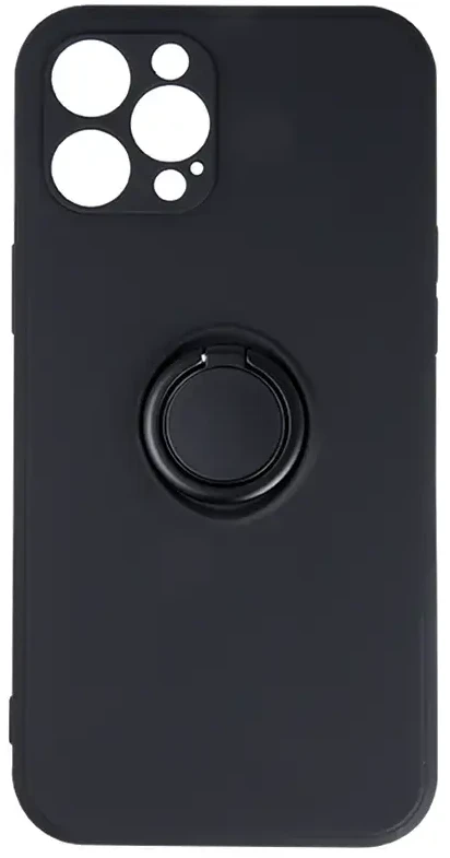 TFO Telforceone Finger Grip dėklas, skirtas Xiaomi Redmi Note 14 Pro 5G (Global) juodas