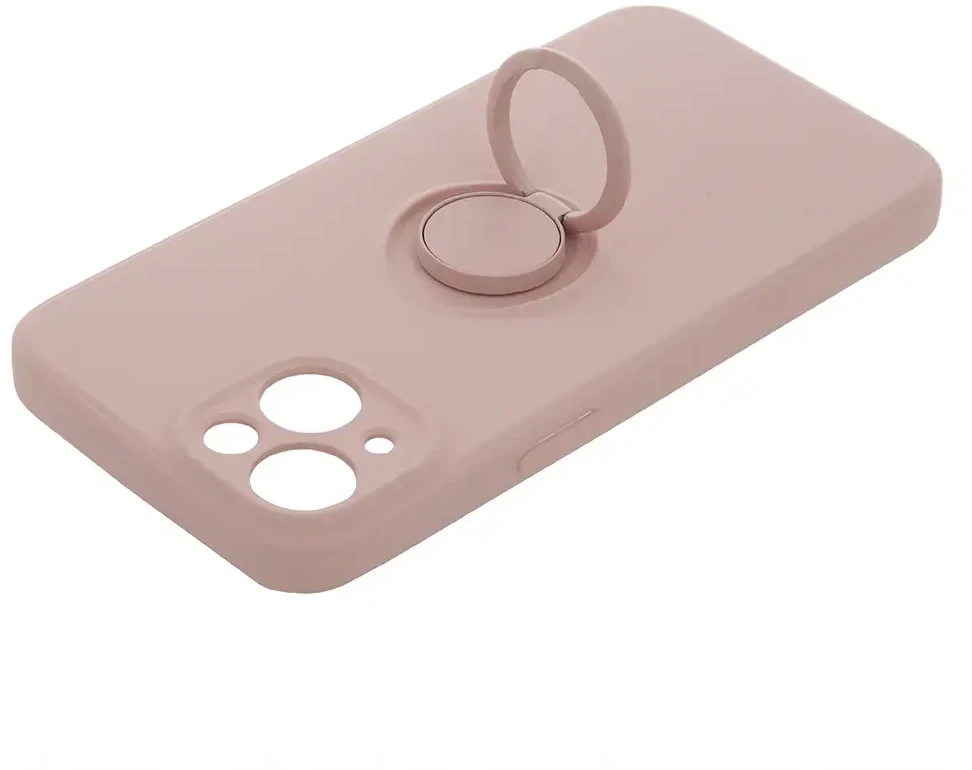 TelForceone Finger Grip Apple iPhone 15 Pro 6,1" dėklas telefonui rožinės spalvos