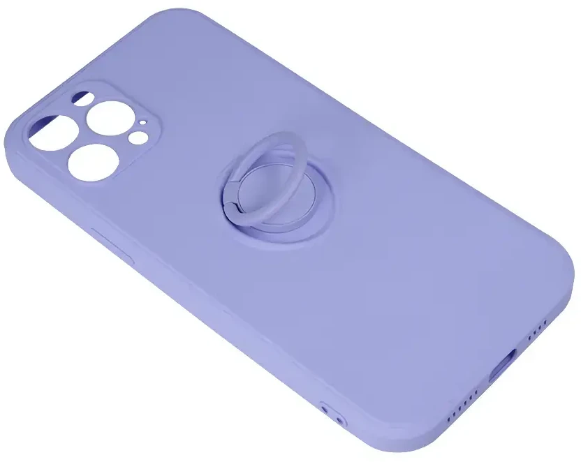 TFO Dėklas Finger Grip su pirštų laikikliu, skirtas iPhone 16 Plus 6,7 violetinės spalvos