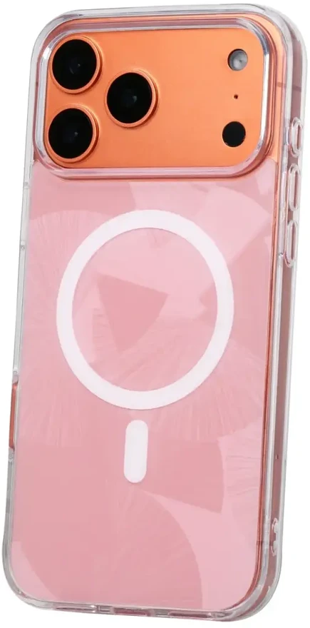 TFO Telforceone „Flash Mag“ dėklas, skirtas „iPhone 17 Pro 6,3“; rožinis