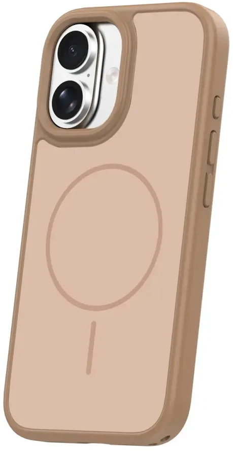 TFO „Frame Thin Mag“ dėklas, skirtas „iPhone 16 6,1“; rudas