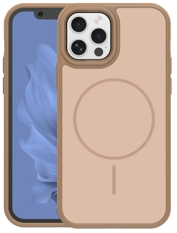 TFO Frame Thin Mag dėklas, skirtas iPhone 12 / 12 Pro 6,1" rudas
