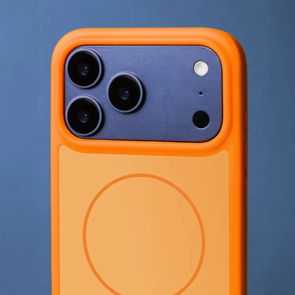 TFO Oranžinis „Frame Thin Mag“ dėklas, skirtas „iPhone 16 6,1“; oranžinis