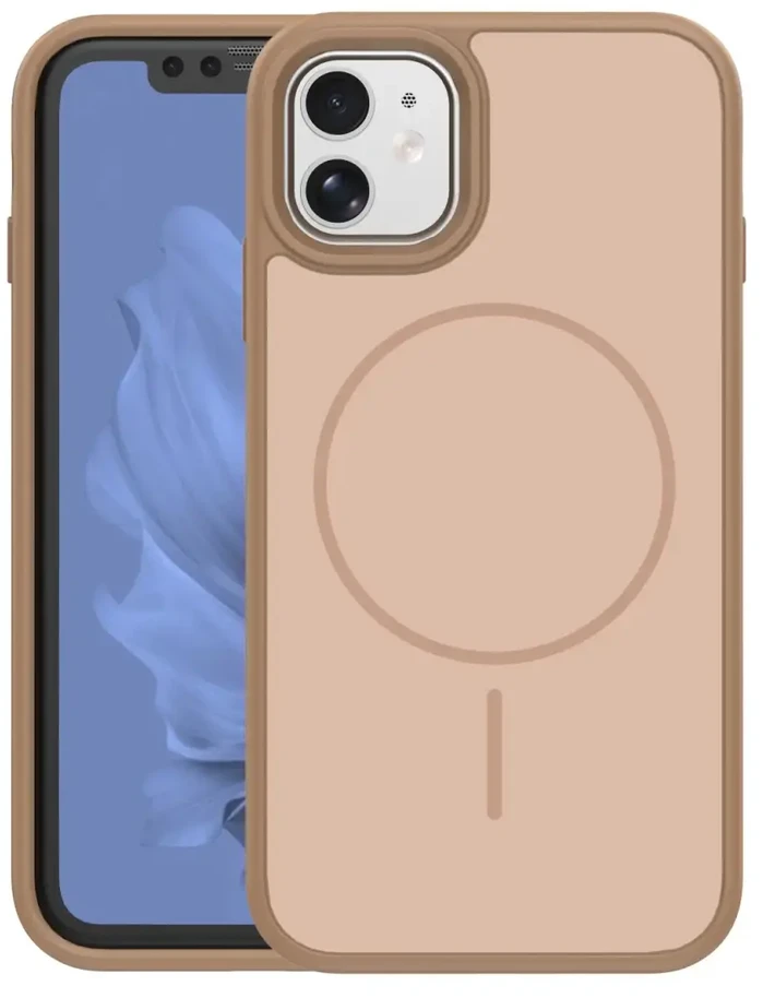 TFO Frame Thin Mag dėklas, skirtas iPhone 11, rudas