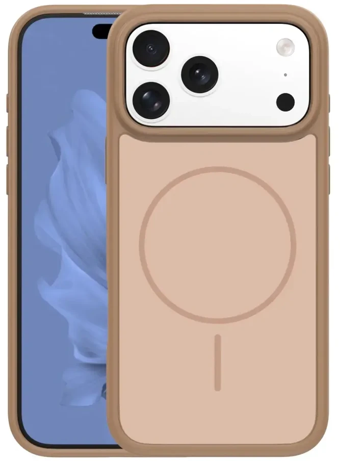 TFO „Frame Thin Mag“ dėklas, skirtas „iPhone 17 Pro Max 6,9“ / „18 Pro Max 6,9“; rudas