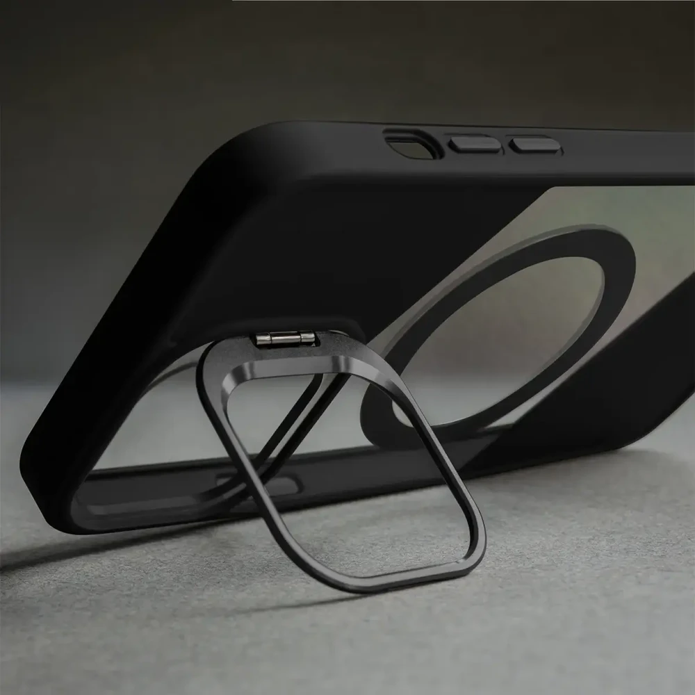 TFO Telforceone „Fusion Mag“ dėklas, skirtas „iPhone 15 Pro 6,1“; juodas