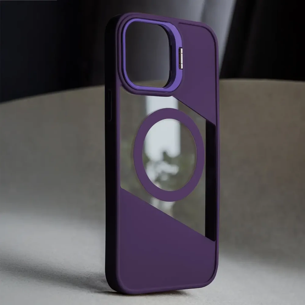 TFO Telforceone „Fusion Mag“ dėklas, skirtas „iPhone 16 Pro Max 6,9“; violetinis