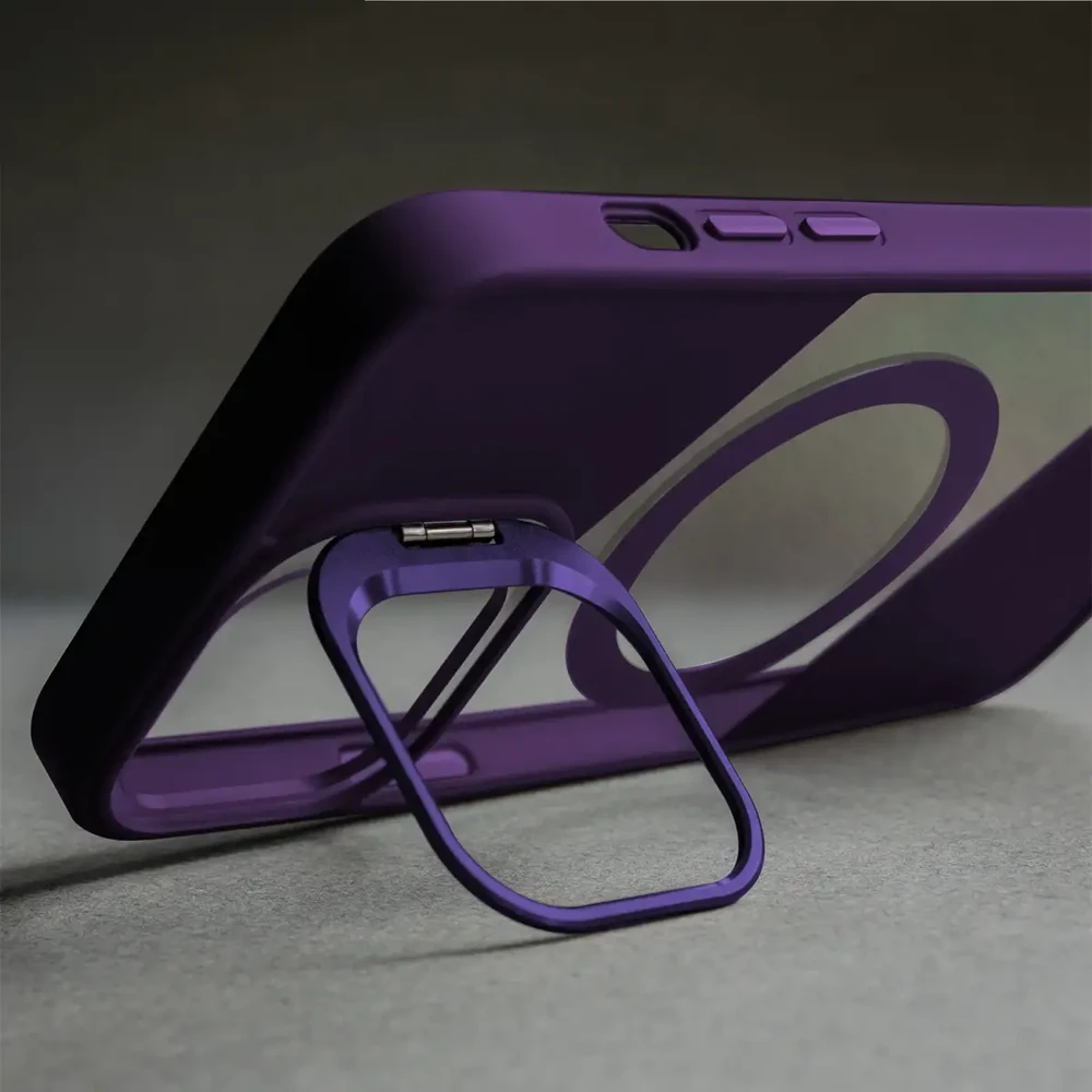 TFO Telforceone „Fusion Mag“ dėklas, skirtas „iPhone 16 Pro 6,3“; violetinis