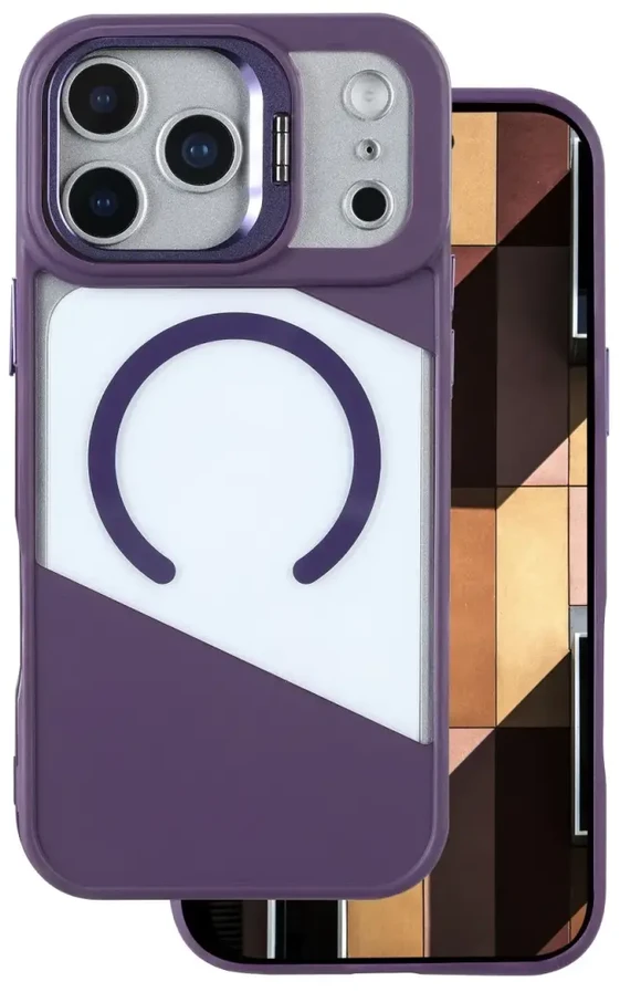 TFO Telforceone „Fusion Mag“ dėklas, skirtas „iPhone 17 Pro Max 6,9“ (violetinis)