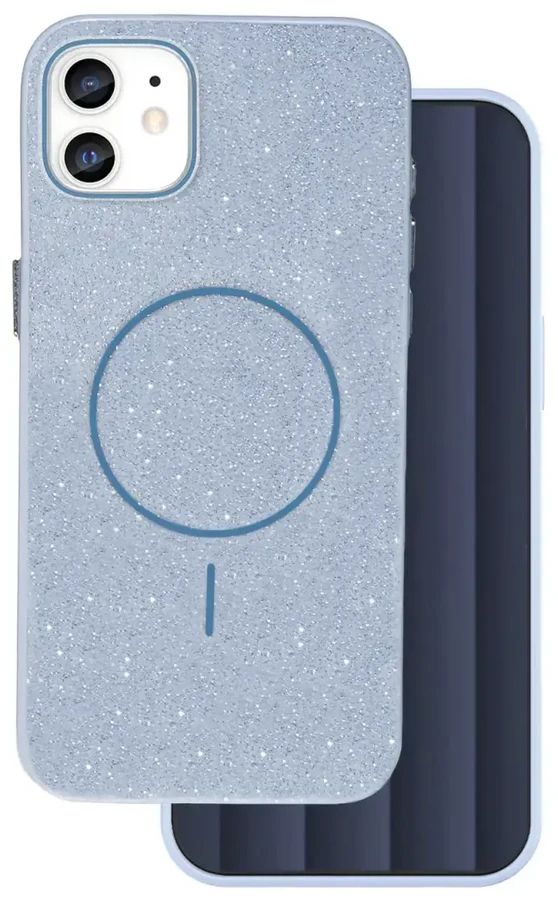 TFO Telforceone Plonas blizgučių dėklas „iPhone 12 / 12 Pro 6,1“ mėlynas