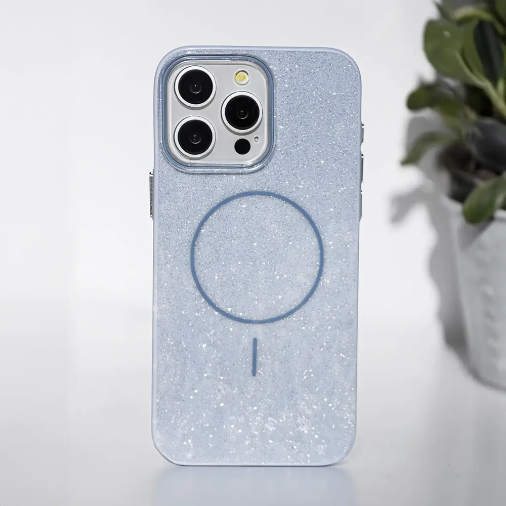 TFO Telforceone Plonas blizgučių dėklas „iPhone 12 / 12 Pro 6,1“ mėlynas