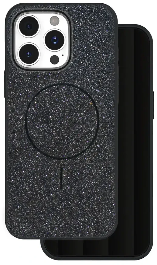 TFO Blizgus plonas Mag dėklas, skirtas iPhone 17 Pro 6,3" juodas