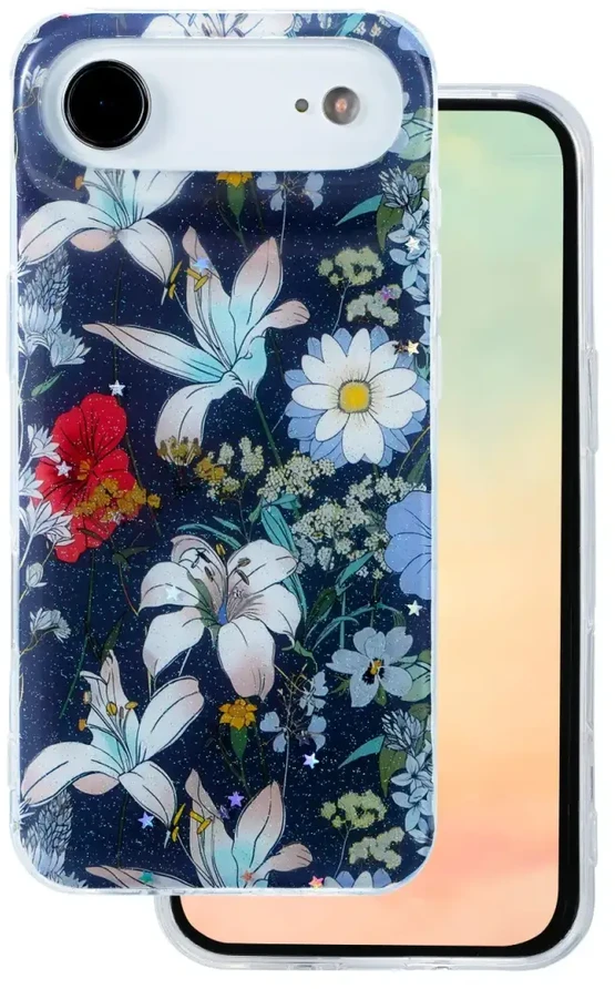 TFO Glow Glam dėklas iPhone 17 Air 6,6" mėlynas