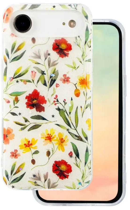 TFO Glow Glam dėklas, skirtas iPhone 17 Air 6,6" baltas