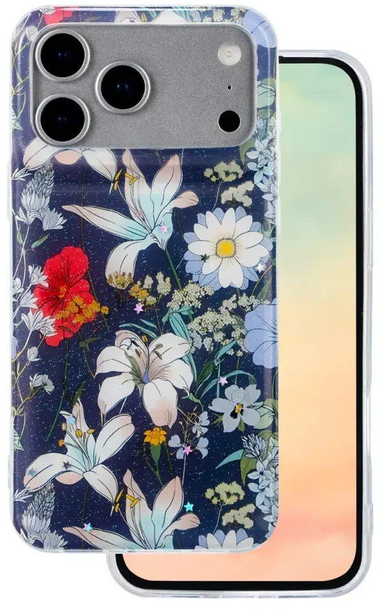 TFO Glow Glam dėklas iPhone 17 Pro 6,3" mėlynas