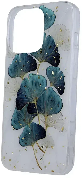 Dėklas TFO Telforceone Gold Glam case for Xiaomi Redmi 14C 4G/ 14C 5G / Redmi A4 / POCO C75 leaves