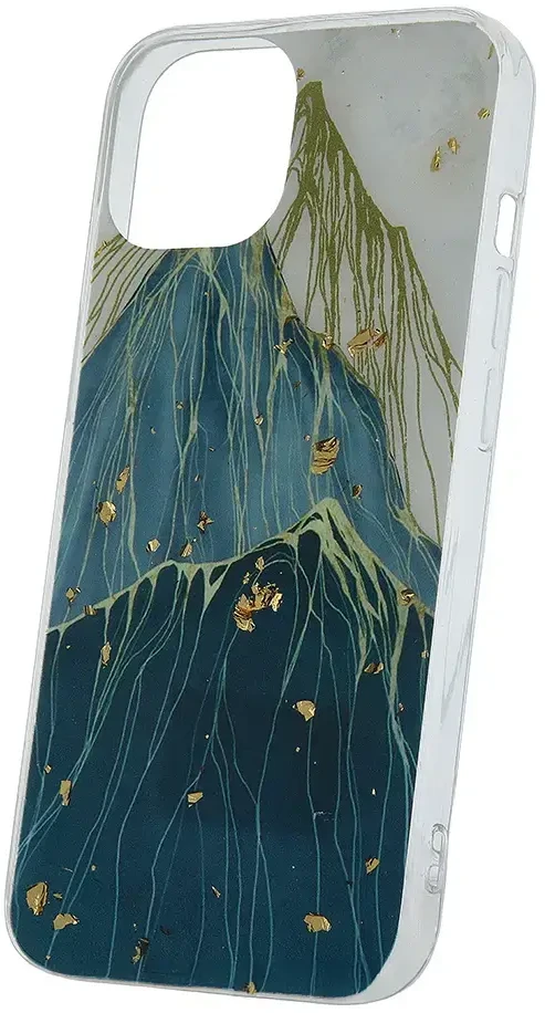 TFO Auksinis "Gold Glam" dėklas iPhone 15 6,1 kalnas