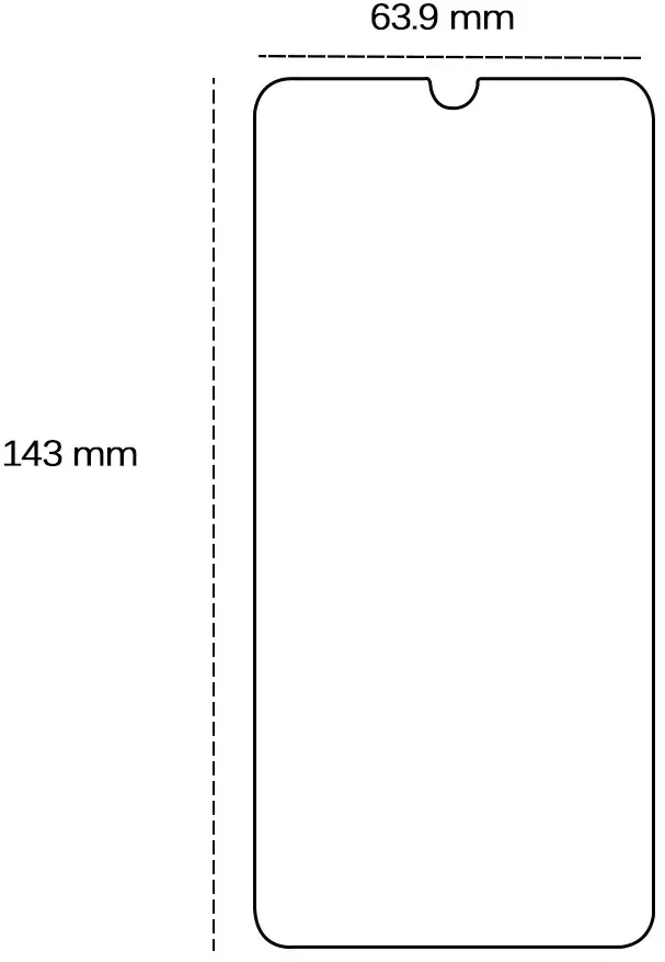 TFO Grūdintas stiklas 2,5D, skirtas Huawei P30