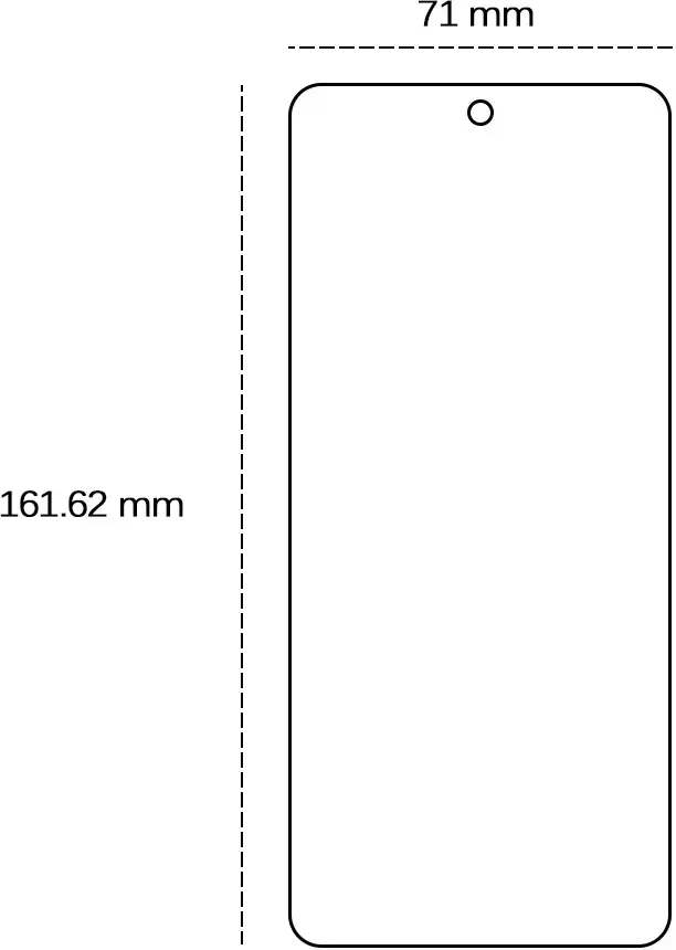 TFO Telforceone Grūdintas stiklas 2,5D, skirtas Xiaomi Redmi 13 4G / 13 5G