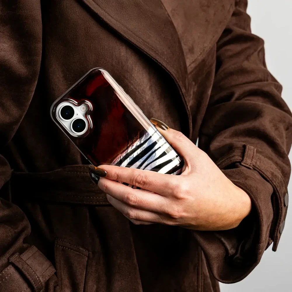 TFO Gyvūnų rašto dėklas, skirtas „Samsung Galaxy A36 5G / A56 5G Okapi“