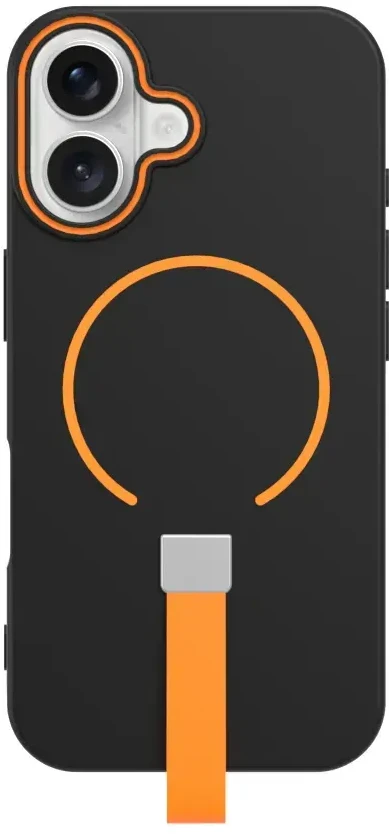TFO Telforceone „Loop Thin Mag“ dėklas, skirtas „iPhone 17 6,3“; juodas