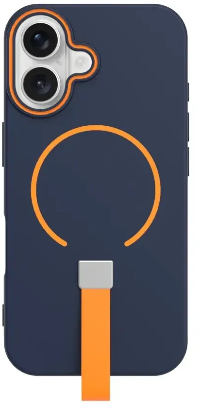 TFO Telforceone „Loop Thin Mag“ dėklas, skirtas „iPhone 17 Air 6,6“; tamsiai mėlynas