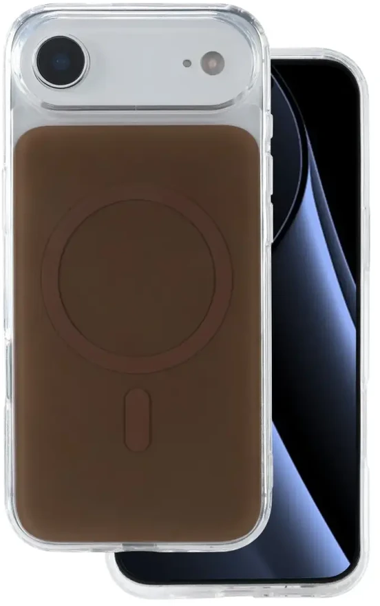 Dėklas TFO Telforceone „Lowkey Mag“, skirtas „iPhone 17 Air 6,6“; rudas