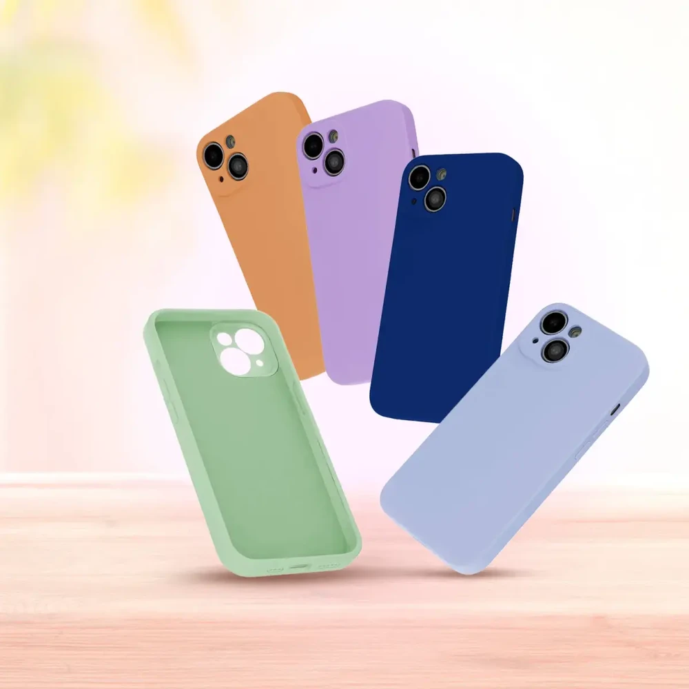 TFO Mėlyna Silikoninis dėklas, skirtas „iPhone 17 Pro“, mėlynas, Atlanto spalvos
