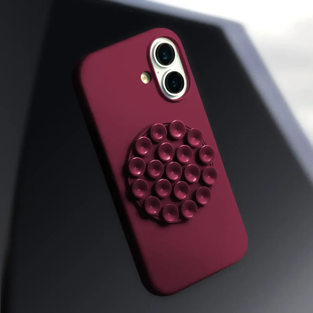 Dėklas TFO Silikoninis lipdukas, skirtas „iPhone 14 Pro Max 6,7“ bordo spalvos