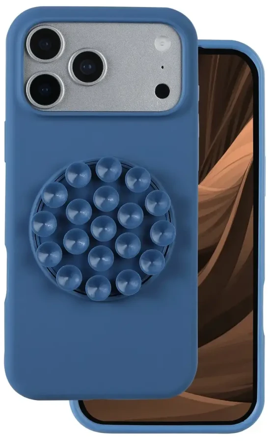 Dėklas TFO Mėlyna Silikoninis lipdukas, skirtas „iPhone 17 Pro 6,3“; mėlynas