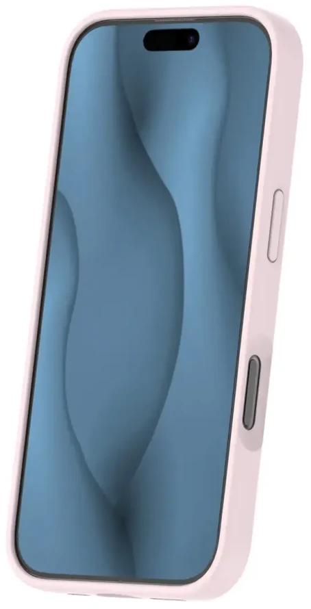 TFO „Telforceone“ plonas silikoninis dėklas, skirtas „iPhone 16 Pro 6,3“; šviesiai rožinis