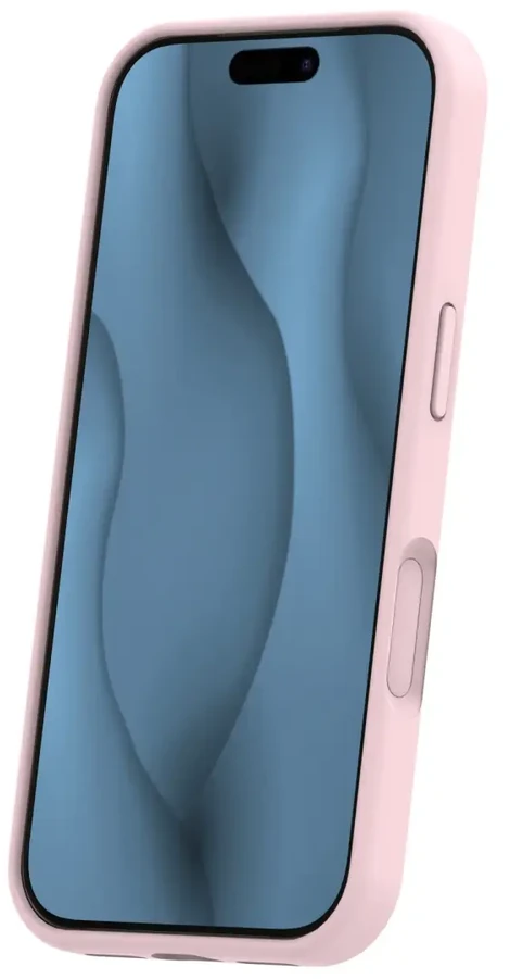 TFO Plonas silikoninis „Magsafe“ dėklas, skirtas „iPhone 17 Pro“, šviesiai rožinis
