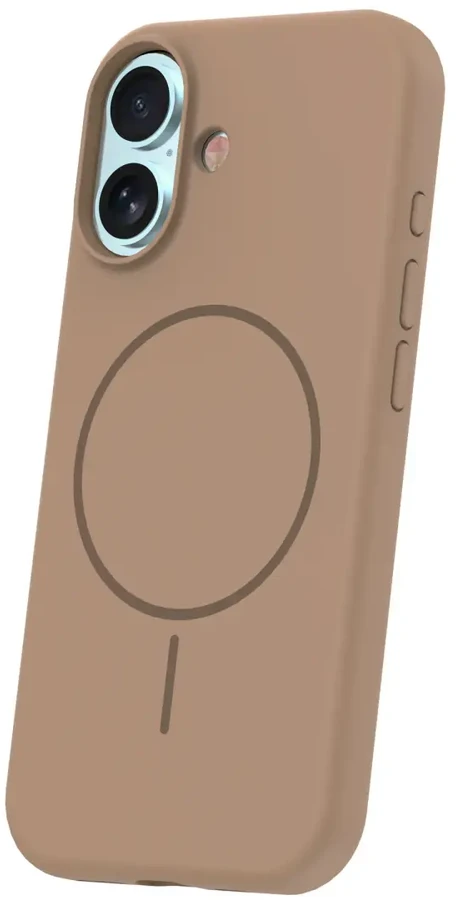 TFO Telforceone Silikoninis plonas „Mag“ dėklas, skirtas „iPhone 17 6,3“ / 18 6,3“; rudas