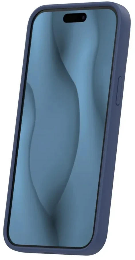 TFO Plonas silikoninis Mag dėklas, skirtas iPhone 16 Pro 6,3" tamsiai mėlynas
