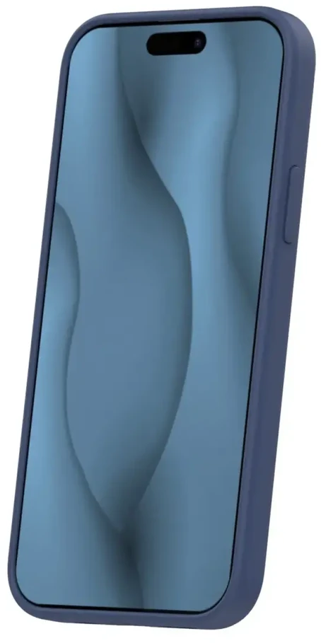 TFO Plonas silikoninis Mag dėklas, skirtas iPhone 12 / 12 Pro 6,1" tamsiai mėlynas