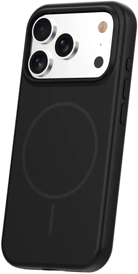 TFO Plonas silikoninis Mag dėklas, skirtas iPhone 17 Pro Max 6,9" / 18 Pro Max 6,9", juodas