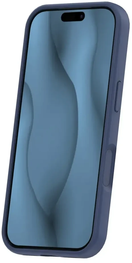 TFO Plonas silikoninis Mag dėklas, skirtas iPhone 17 Pro 6,3" tamsiai mėlynas