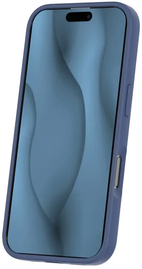 TFO Plonas silikoninis Mag dėklas, skirtas iPhone 16 6,1" tamsiai mėlynas